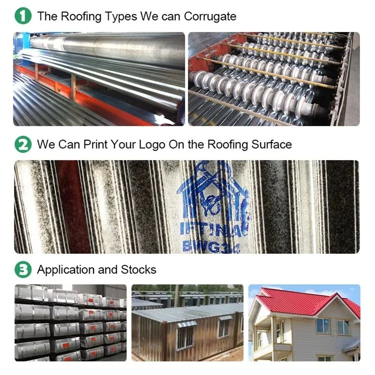 New Gl Zinc Aluminum Long Span Panels Galvanized Corrugated Roofing Sheet Steel for Construction/Sheet Corrugated Sheets/ Gi Corrugated Zinc Roof Sheets