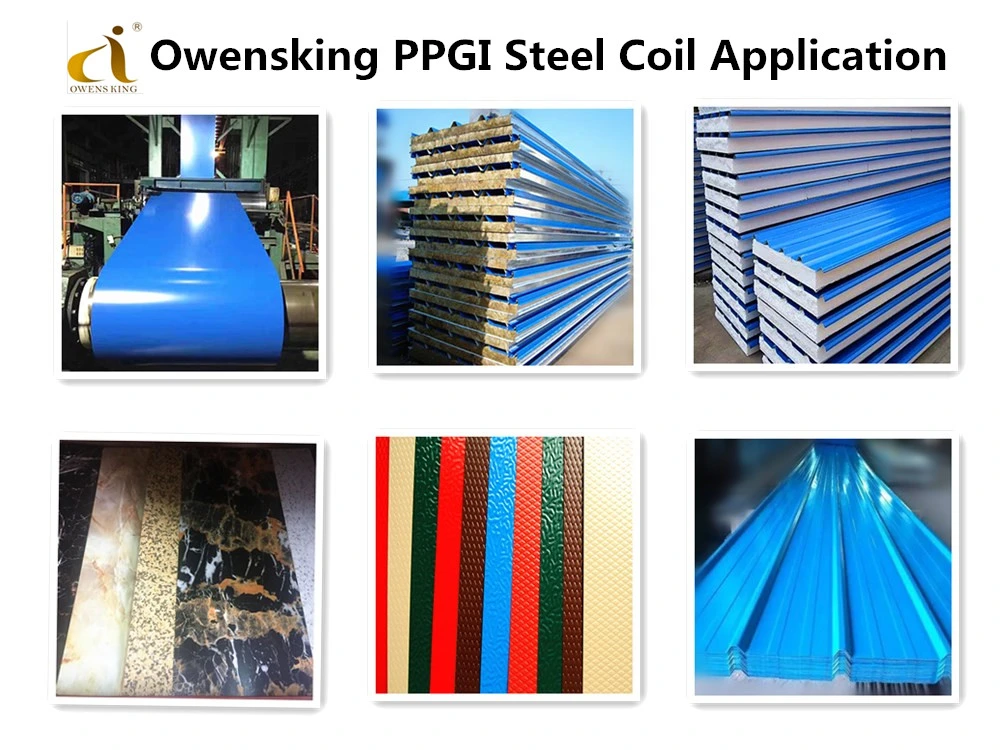 Made Iin China Good Quality PPGI PPGL Gi Gl Color Coated Steel Coil