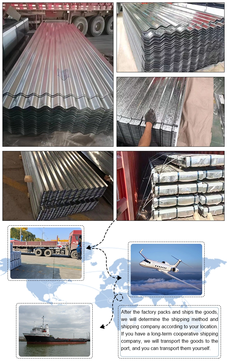 Metal Roof Roofing Galvanised Steel Gi Gl PPGL PPGI Material